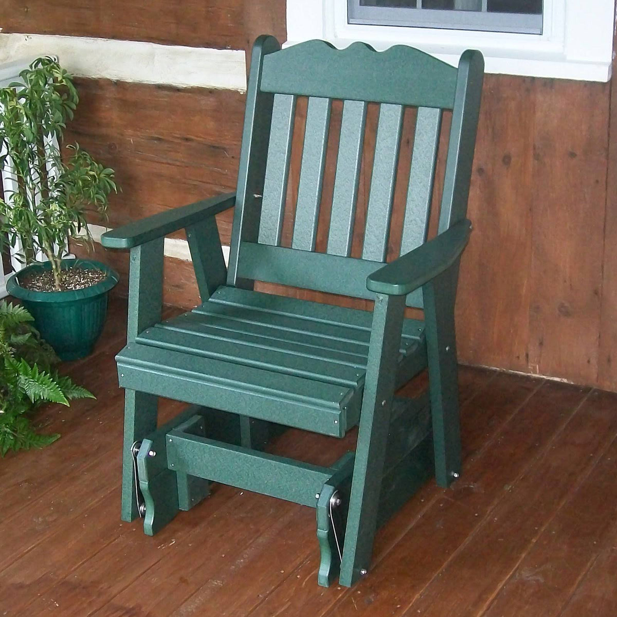 Poly Recycled Plastic Glider Chair M981