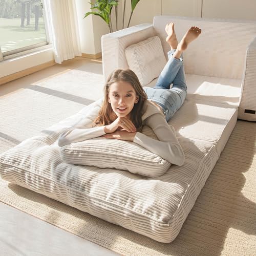 Dark Grey Convertible Sofa Bed A513