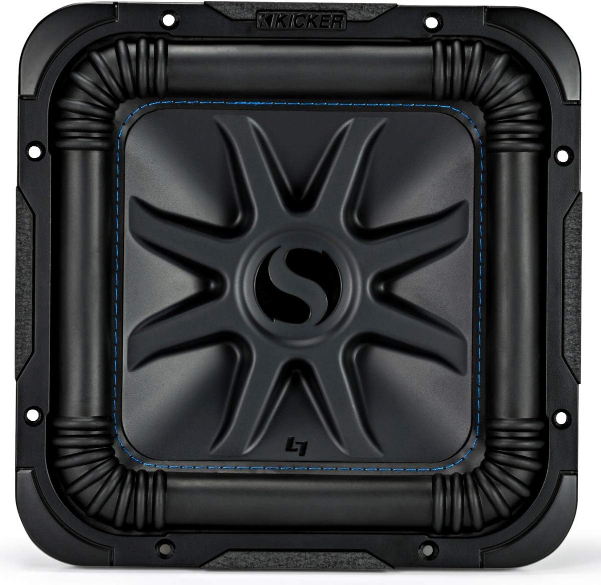 10 Square Dual 2 Ohm Car Subwoofer Z746