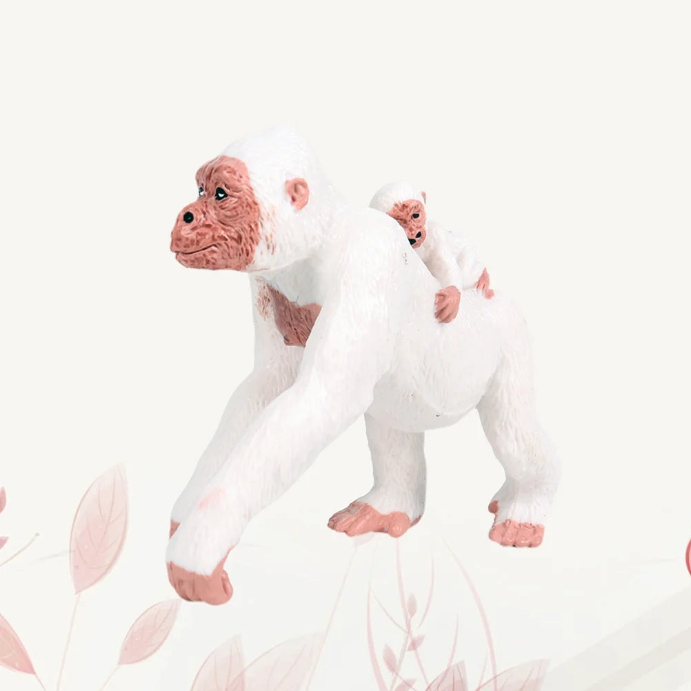 Fake Monkey Toy Educational Model Plaything Ornaments for Kid Y140