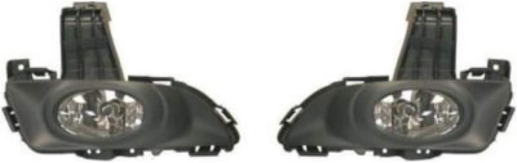 Foglight Assembly Pair for Mazda 3 Sedan 2004-2006 S493664