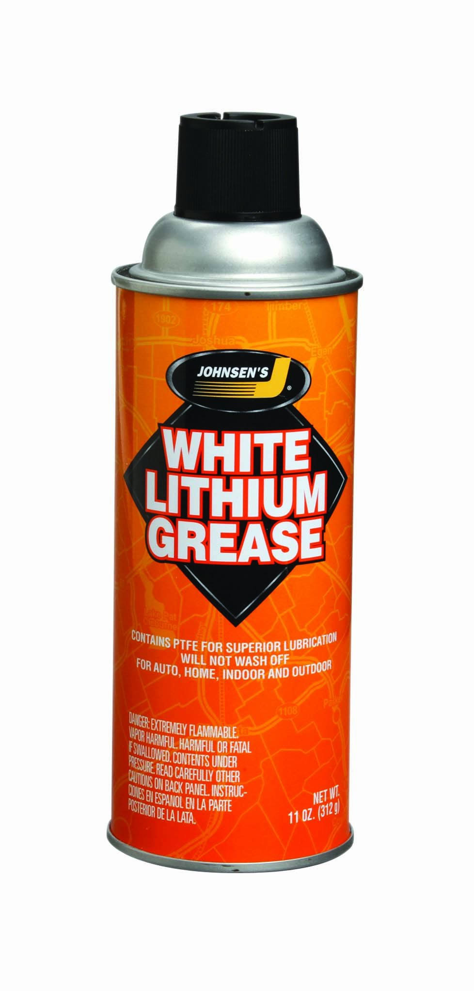 11oz 12pk White Lithium Grease Spray B8055