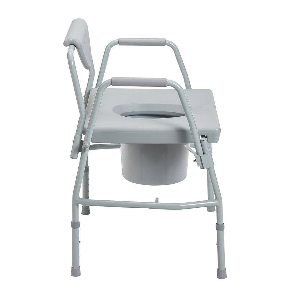 Deluxe Bariatric Drop Arm Commode C305195