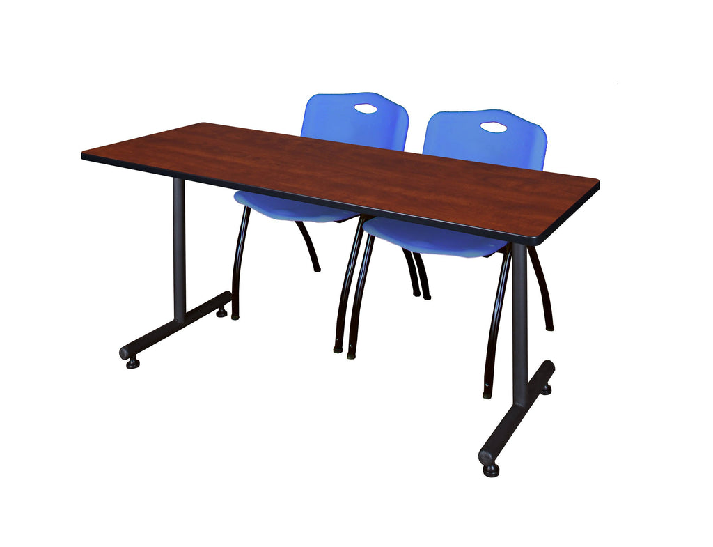 Kobe Training Table with 2 Stack Chairs H54894