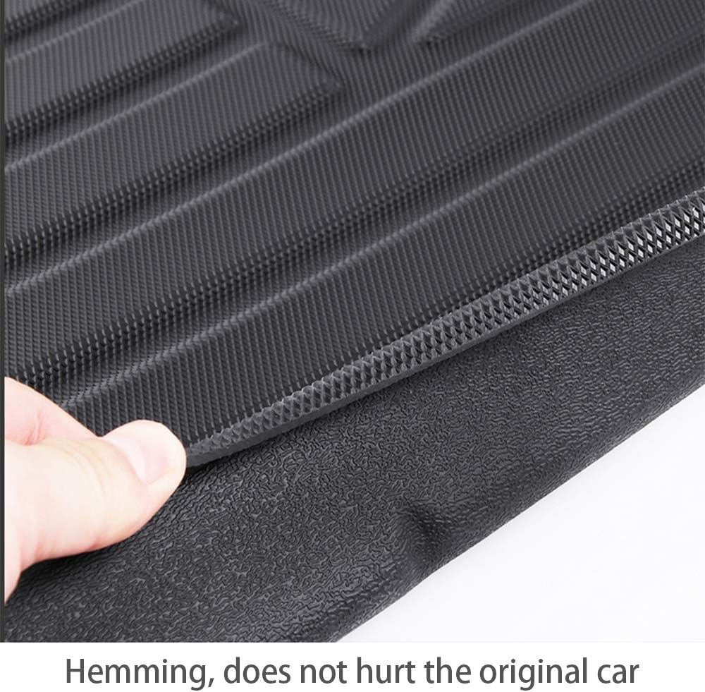 Black Waterproof Rubber Cargo Liner Pack of 2 C884