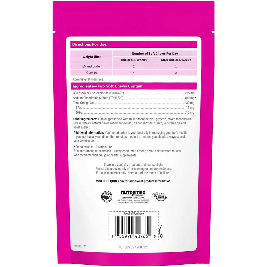 Cosequin Soft Chews Joint Supplement for Cats H104