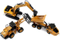 Construction Vehicle Models 1:50 Scale Pack of 3 J876