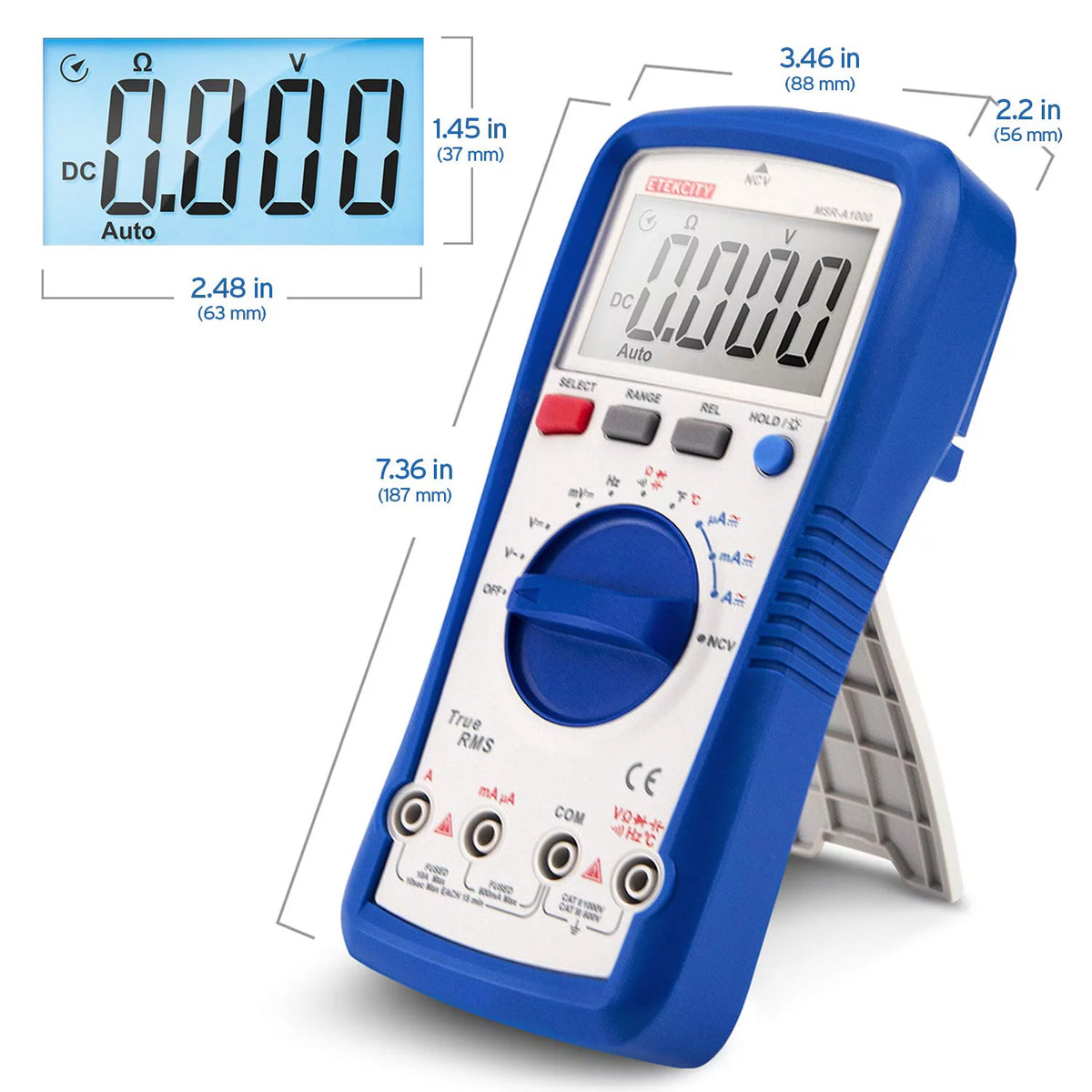 6000 Counts Digital Multimeter G284