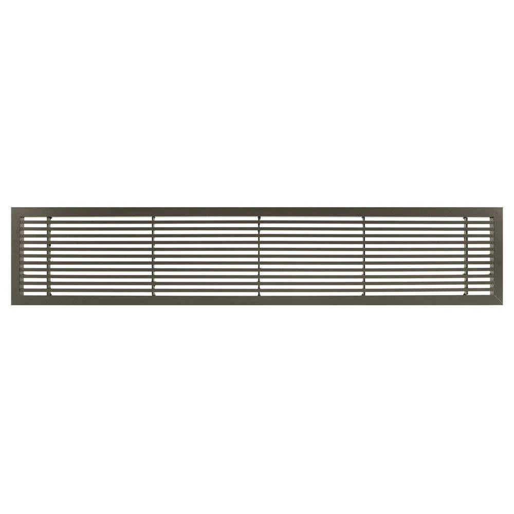 Antique Bronze Solid Aluminum Fixed Bar Supply/Return Air Vent Grille P274