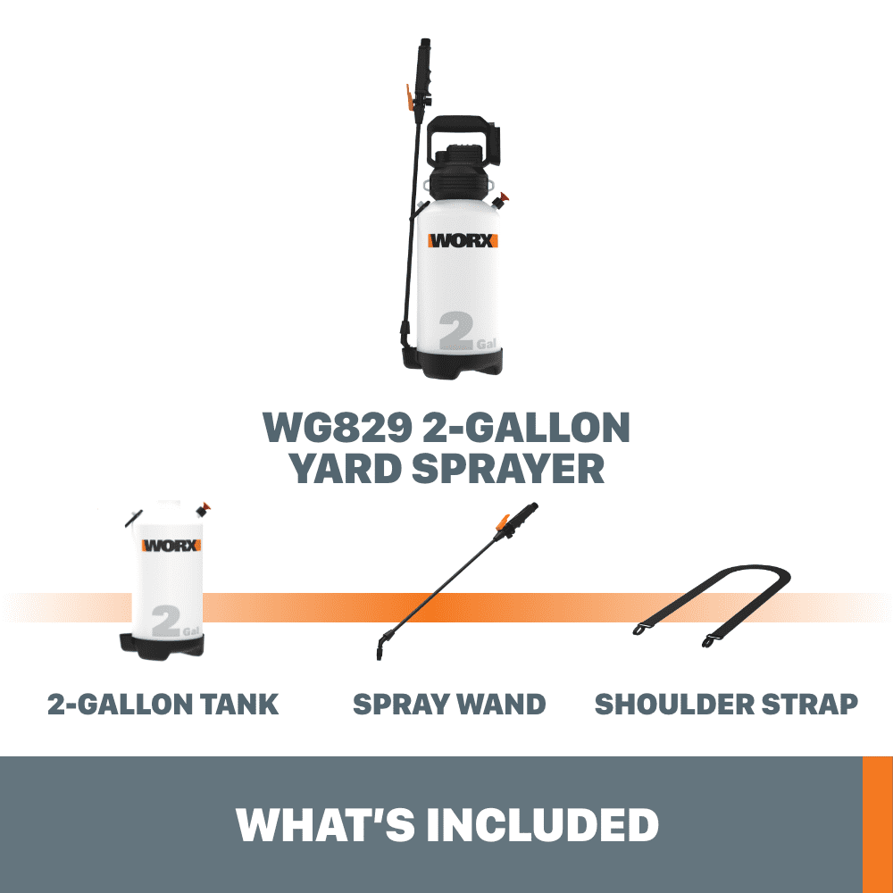 2-Gallon Cordless Yard Sprayer S821
