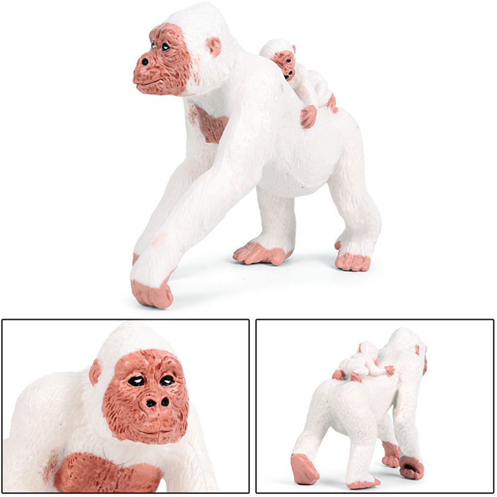 Fake Monkey Toy Educational Model Plaything Ornaments for Kid Y140