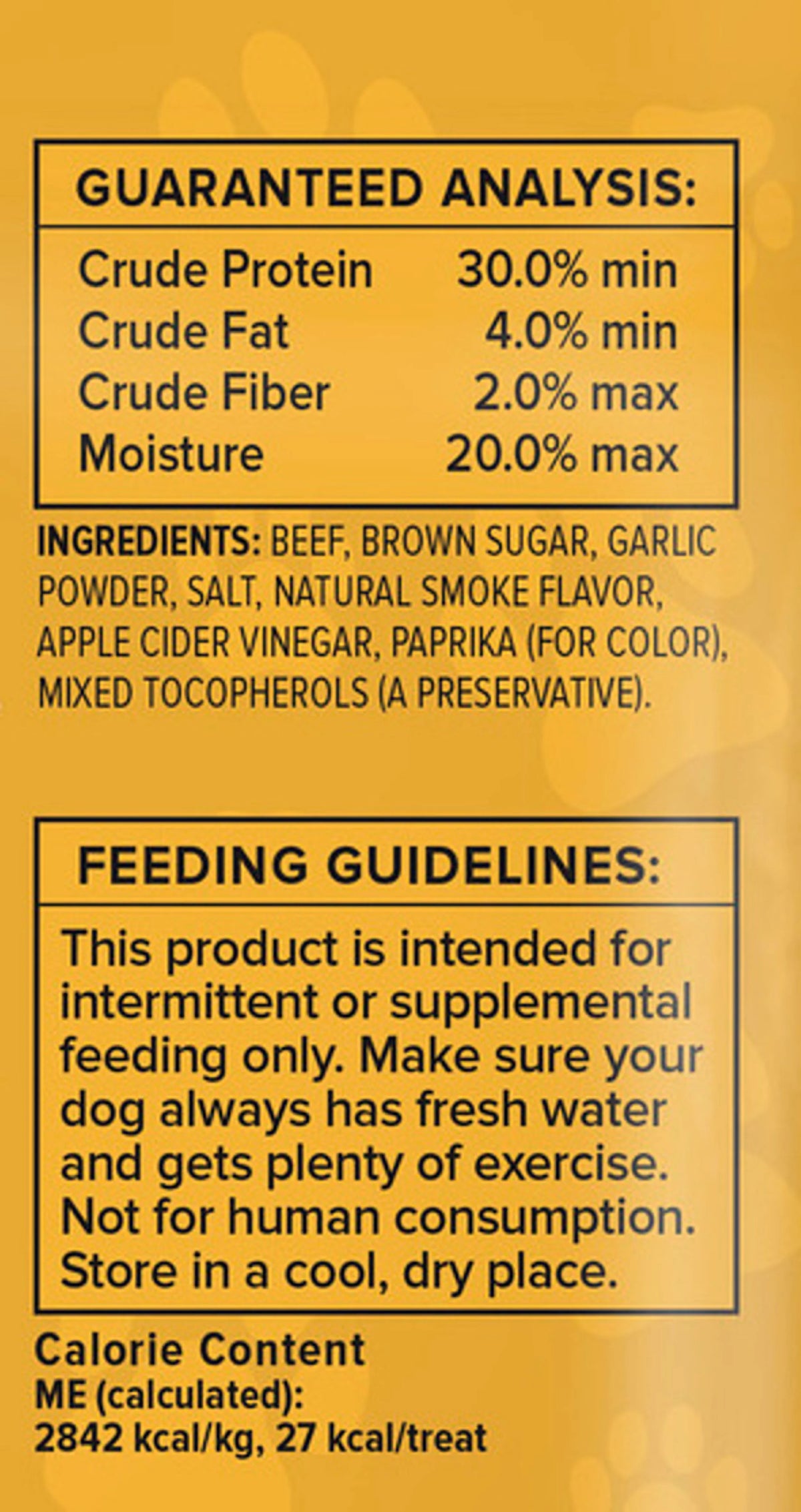 Grass Fed Beef Jerky Dog Treats 14oz X7771