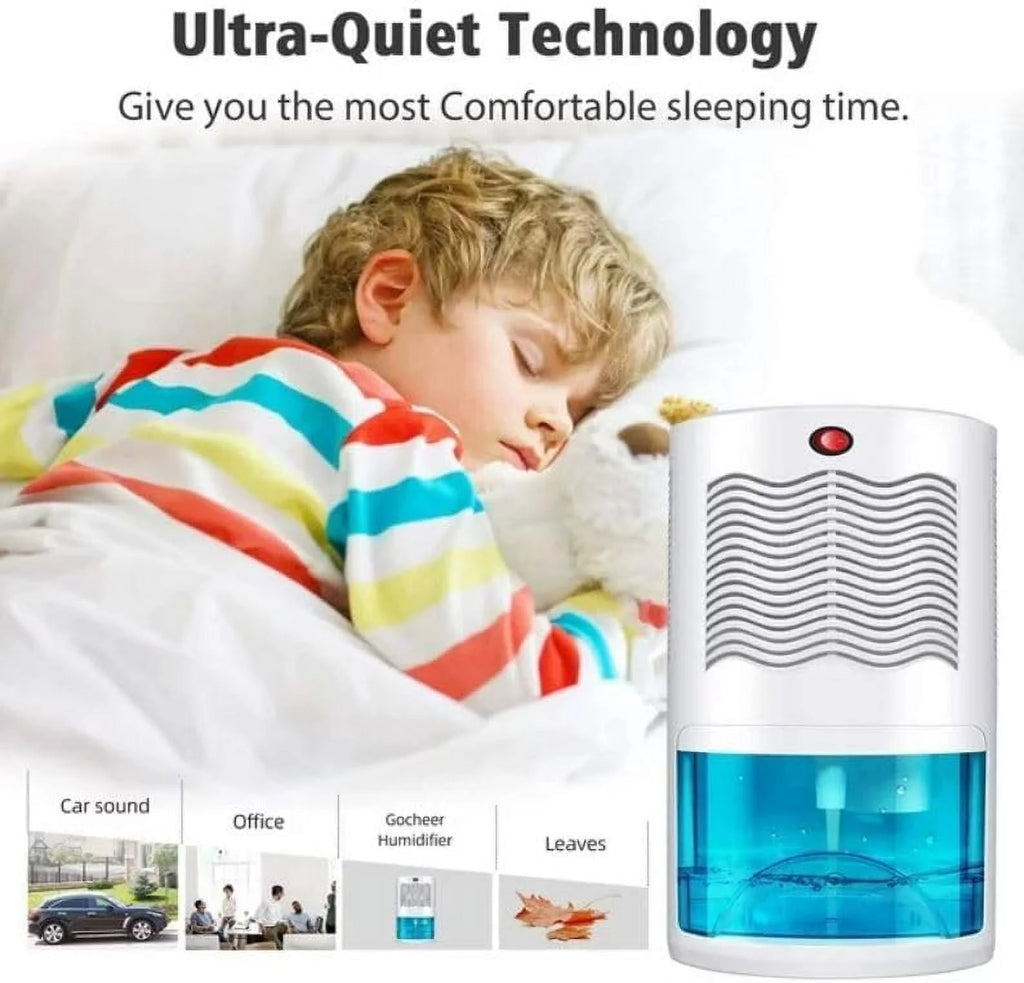 Upgraded Dehumidifier with Drain Hose 68oz Water Tank Y683