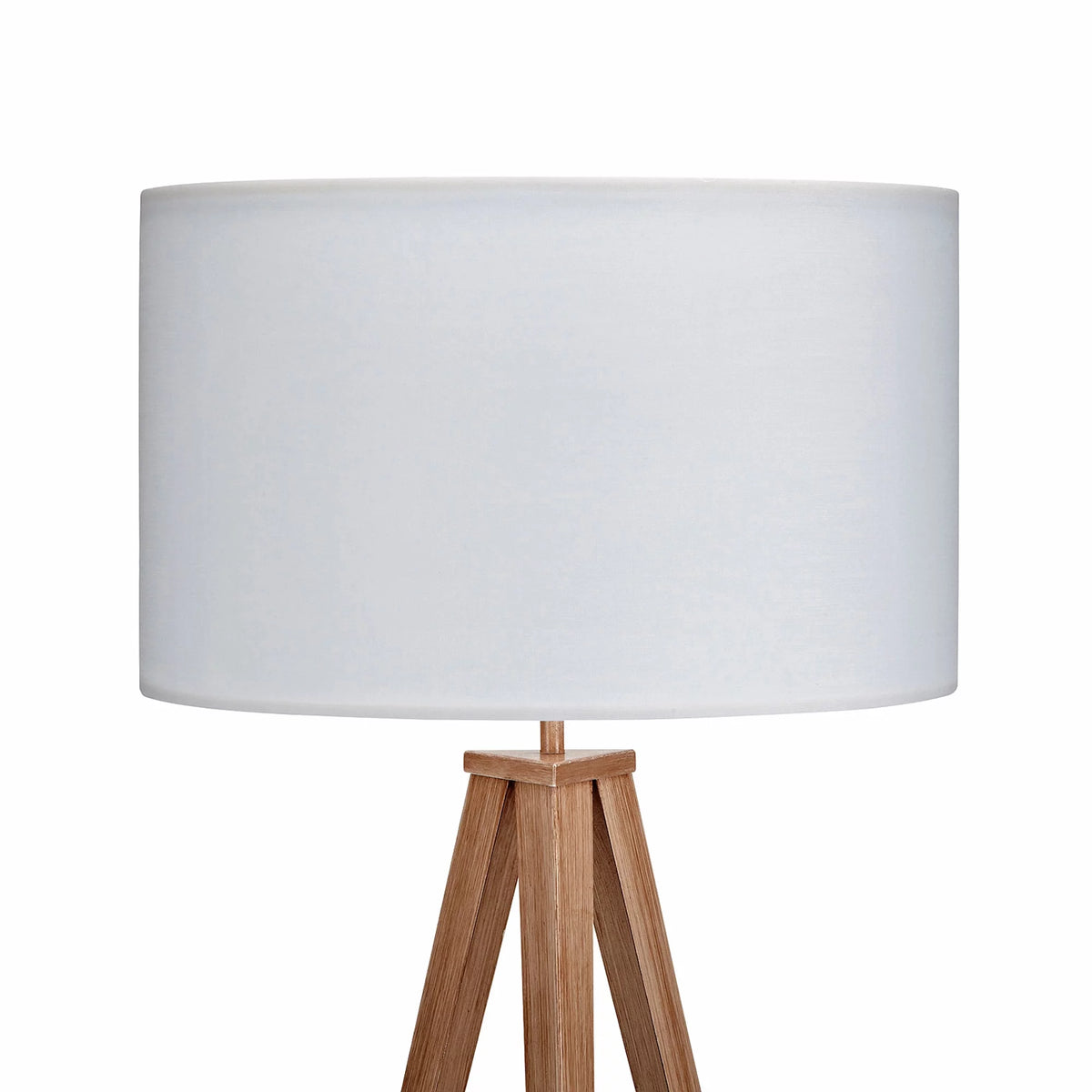 White Shade Tripod Floor Lamp H265088