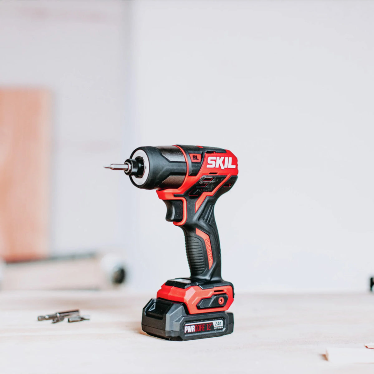12 Volt Cordless Drill Driver and Impact Driver Kit with two 2.0Ah Batteries and Charger H148927