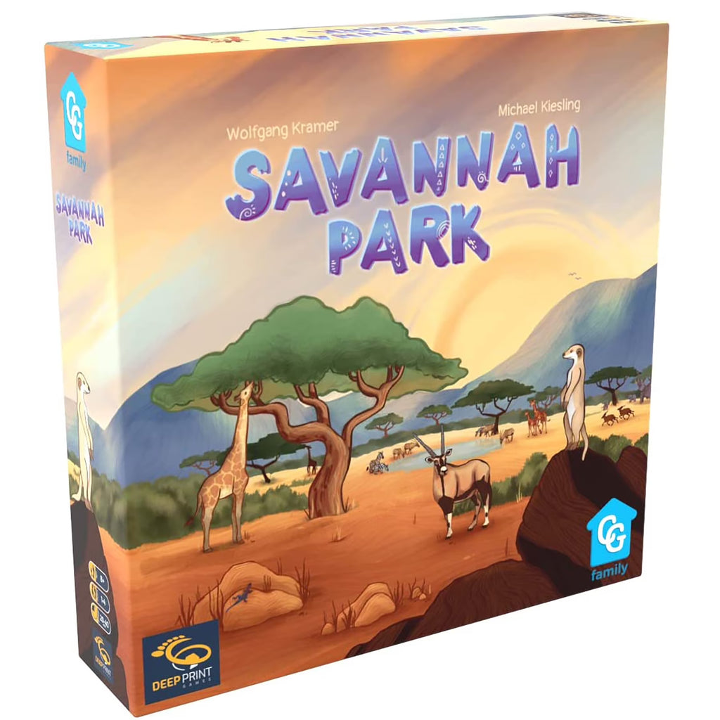 Savannah Park Family Strategy Board Game K565