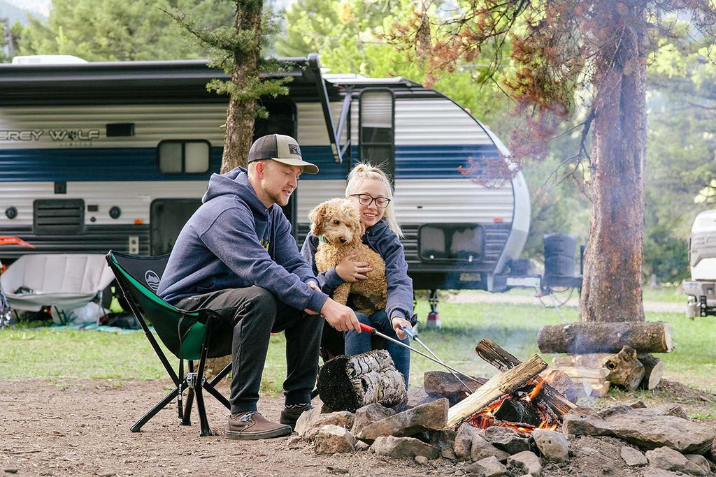 Camper Levelers 2-Pack with Roasting Stix 4-Pack Q920