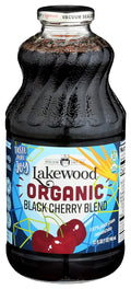 Organic Pure Fruit Juice Nectar Blend No Sugar Added Black Cherry 32 fl oz Pack of 3 O4521