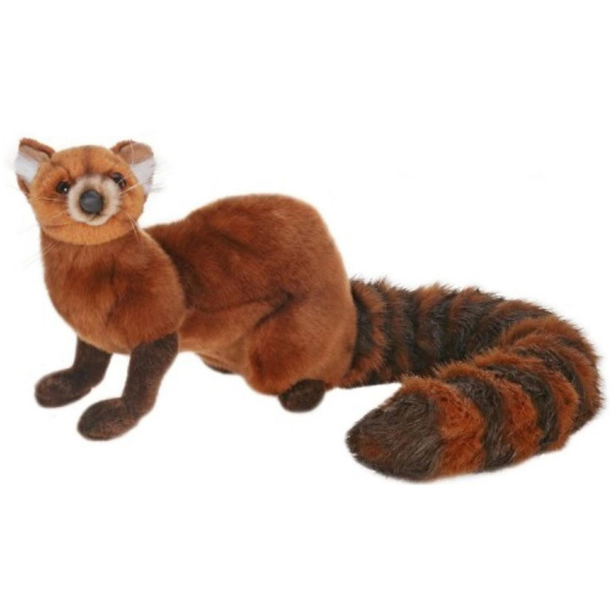 Brown and Black Handcrafted Mongoose Stuffed Animals Set of 2 E286367