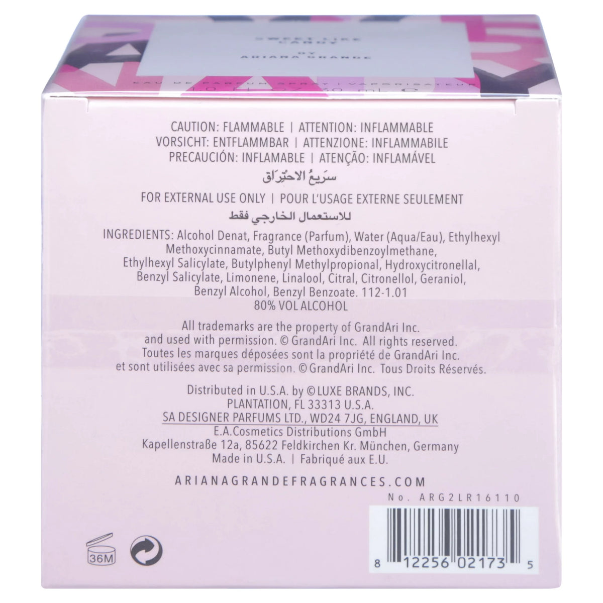 Eau De Parfum for Women 3.4 oz T684