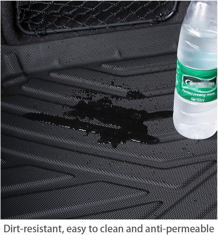 Black Waterproof Rubber Cargo Liner Pack of 2 C884
