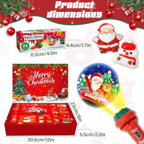 24 Days Christmas Countdown Calendar Fidget Toy W915140