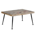36 Inch Rectangular Mango Wood Coffee Table J6324