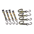 400 lb. Capacity 6 ft. x 1 in. Camouflage Cam Buckle Tie Downs, 4 Pack E9156