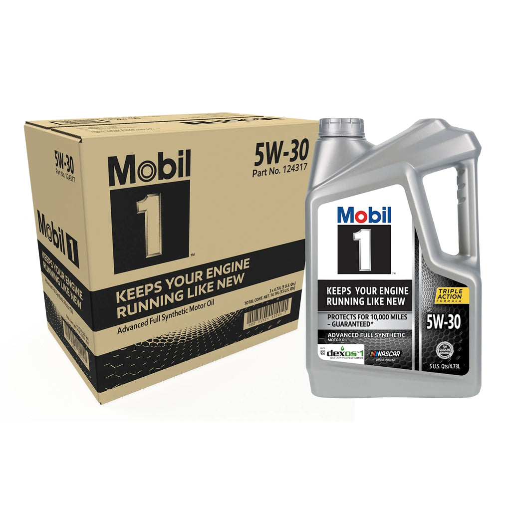 Full Synthetic Motor Oil 5W-30, 5 Quart (Pack of 3) K7309