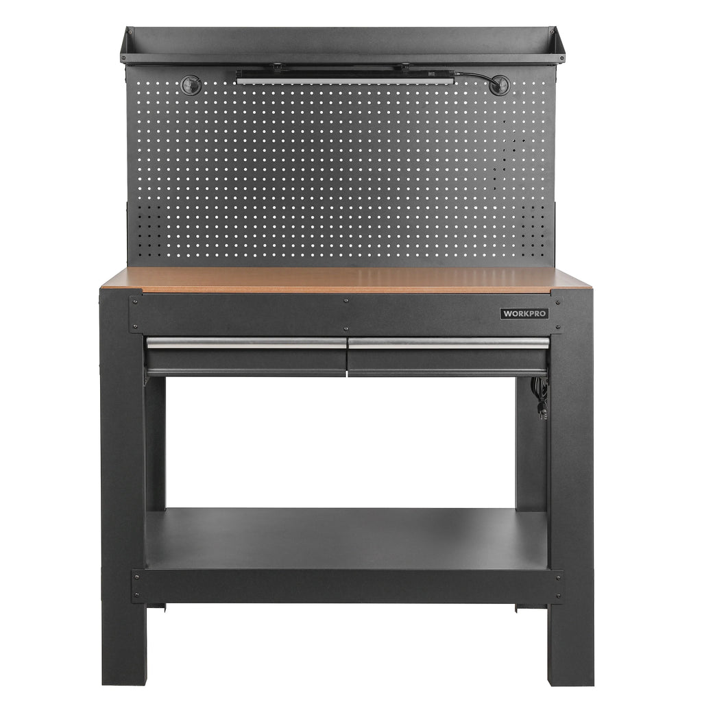 45-in Multipurpose Workbench with LED Light & Power Strip Z400916