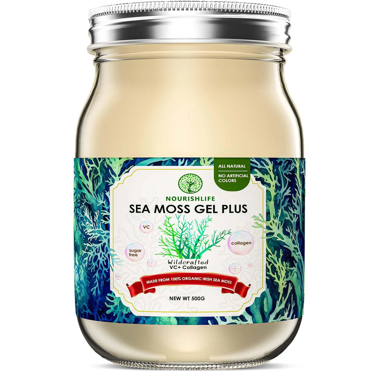 18oz Sea Moss Gel Antioxidant Supplement T17177