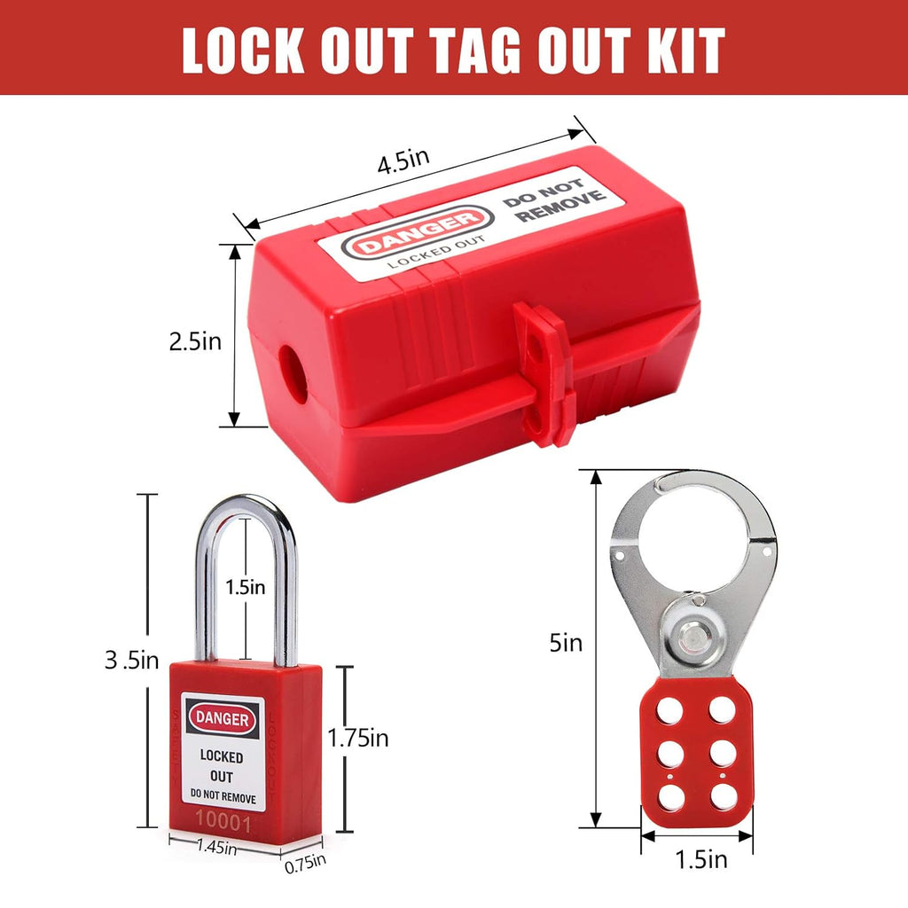 Electrical Lockout Tagout Kit F3376
