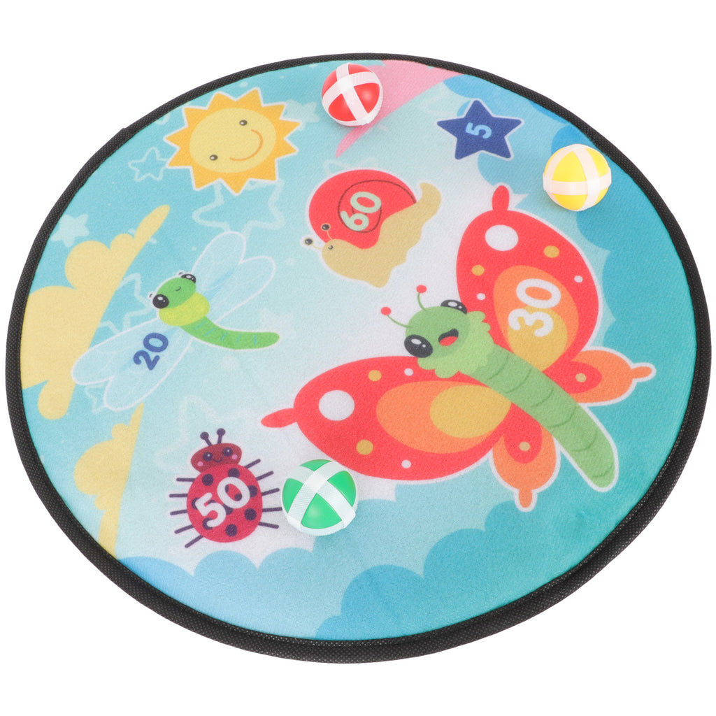 Kids Dart Board with Sticky Balls Toy J412735