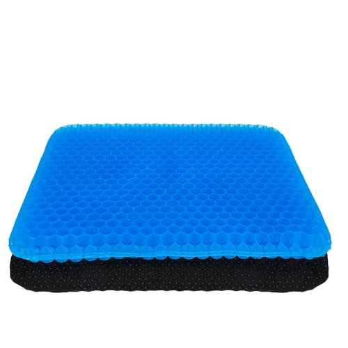Large Gel Seat Cushion with Non-Slip Cover O347