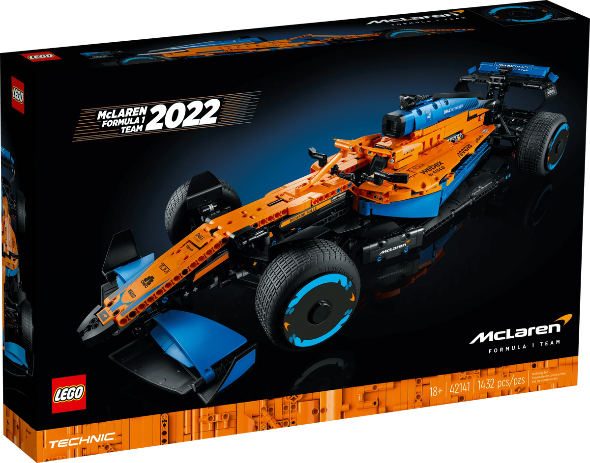 Technic McLaren Formula 1 Race Car Model Building Kit B4295