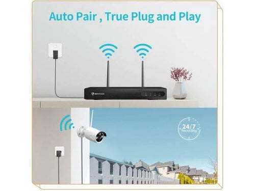 1080p 8CH NVR Wireless Security Camera System Q5838