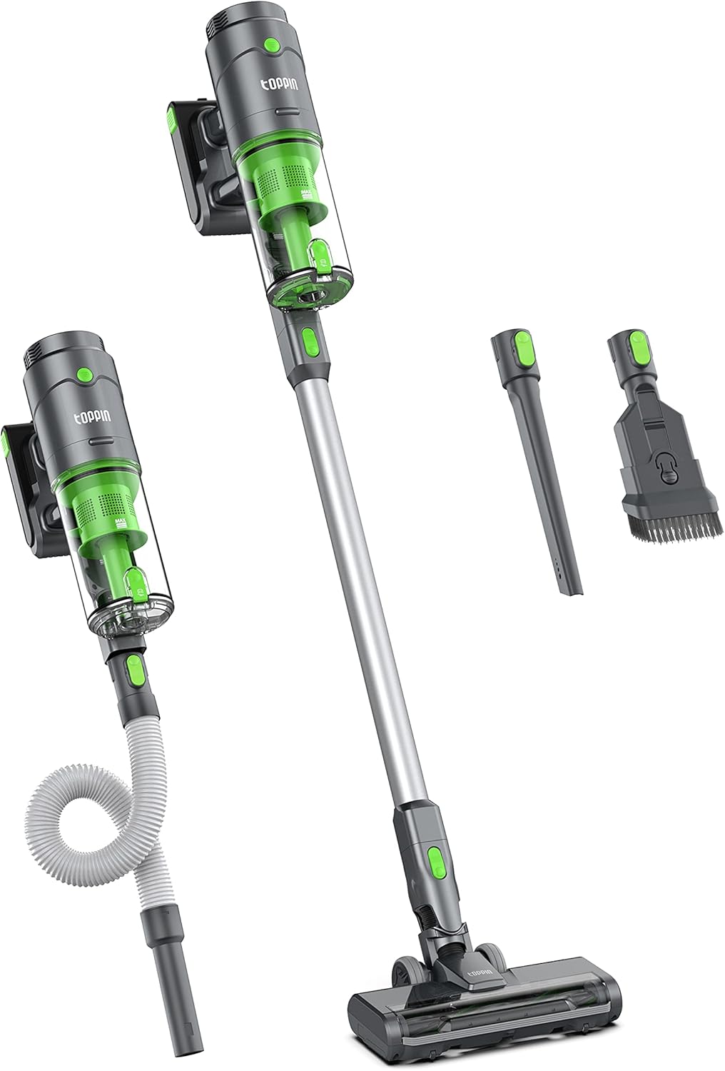 Cordless Stick Vacuum Cleaner with Detachable Battery H873