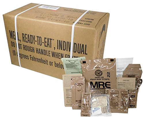 24 Meals Military Surplus Meal Ready to Eat H27697