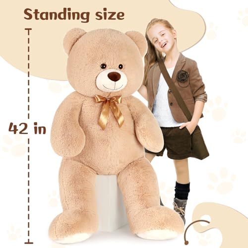 Big Brown Bear Giant Teddy Bear 3 Feet H4734