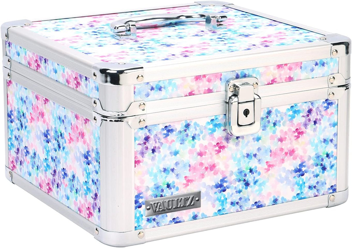 Black Medium Locking Storage Case with Dividers P664663