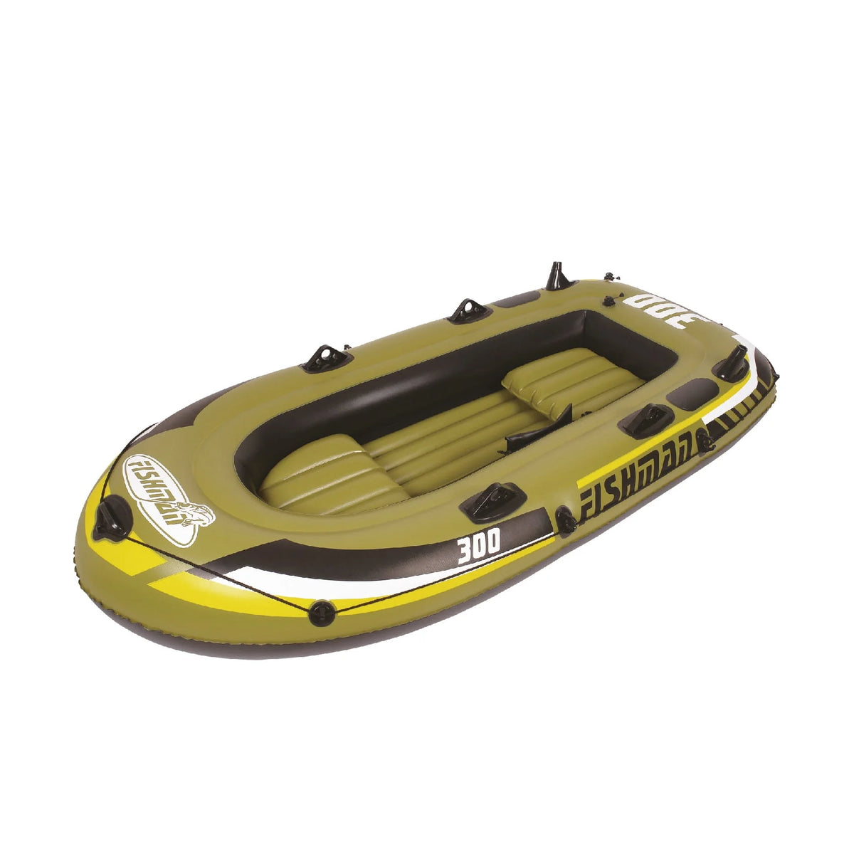Inflatable Boat with Oar and Pump Set J34338