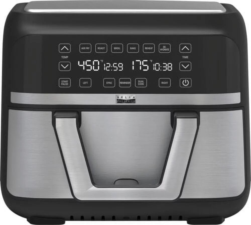 9-qt. Digital Air Fryer with Dual Flex Basket B4669