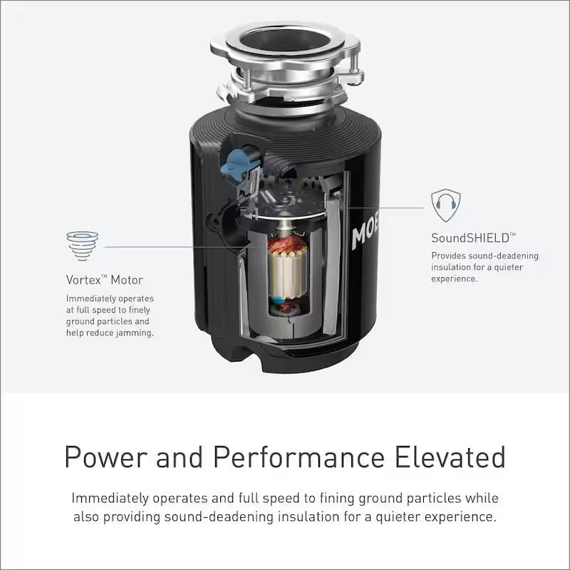3/4 HP Continuous Feed Garbage Disposal with Sound Reduction (2-Pack) X326499