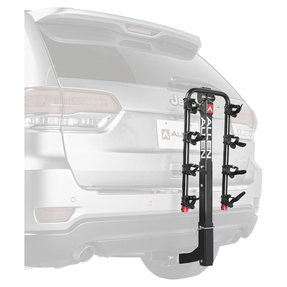 4-Bicycle Hitch Mounted Bike Rack Carrier O87365