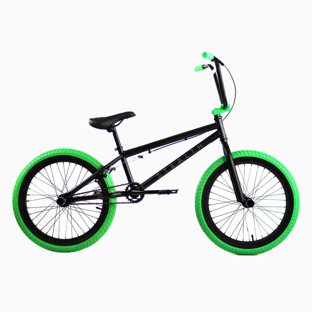 Black Green 20 BMX Bike I7466