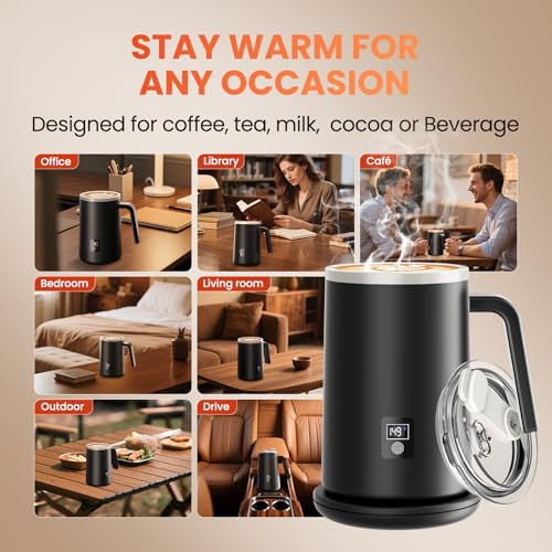 14oz Self Heating Coffee Mug Q4549