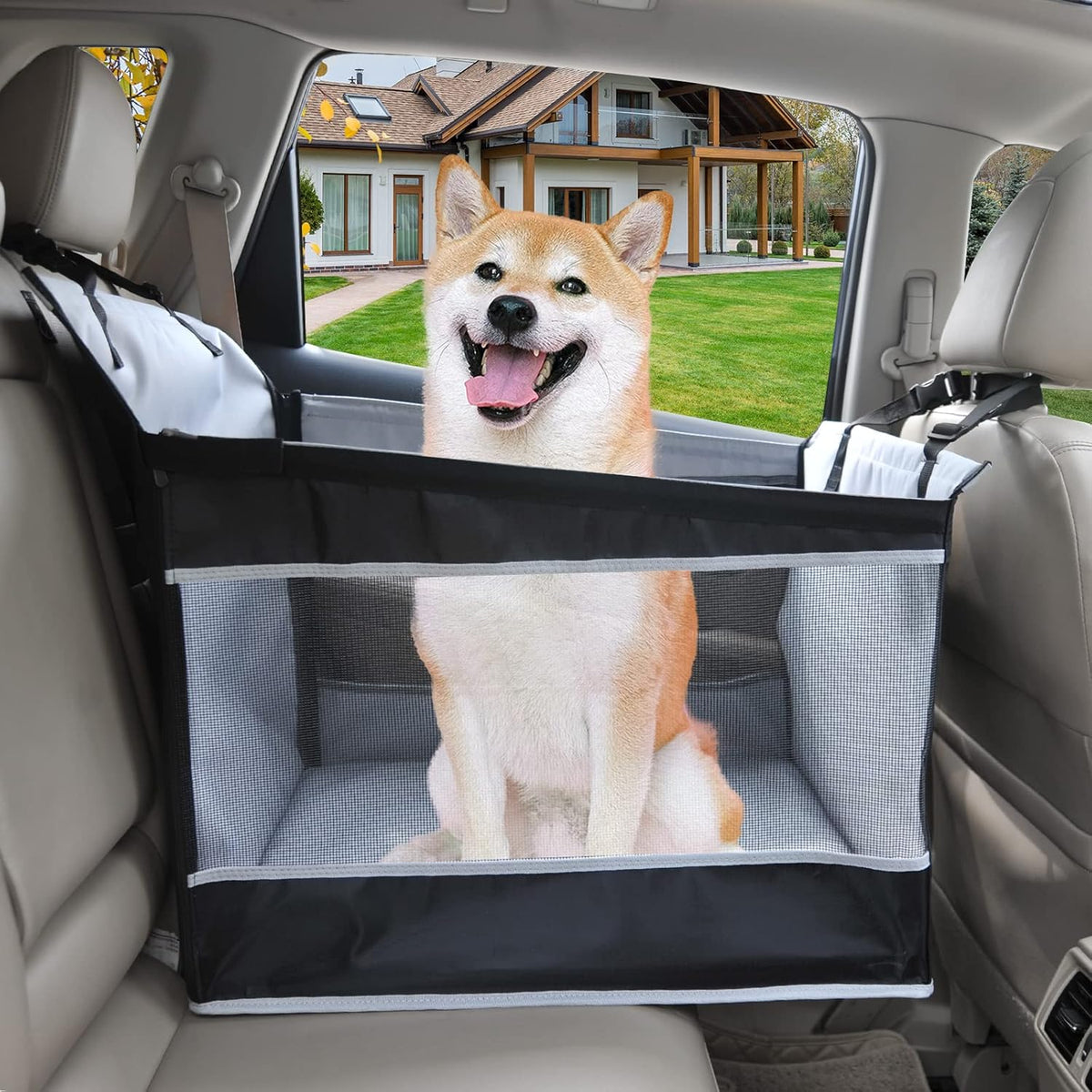 Dog Car Seat Extender for Large Dogs, Waterproof Materials P36441