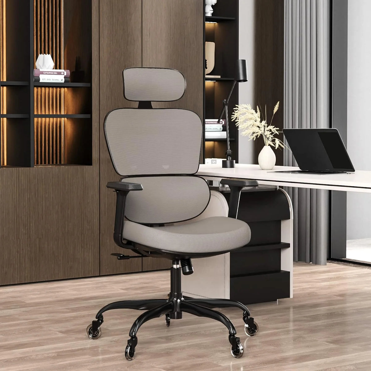 Ergonomic Mesh High Back Office Chair with Headrest J43230