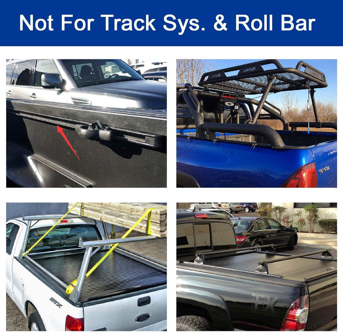 Soft Tri-Fold Truck Bed Tonneau Cover P165821