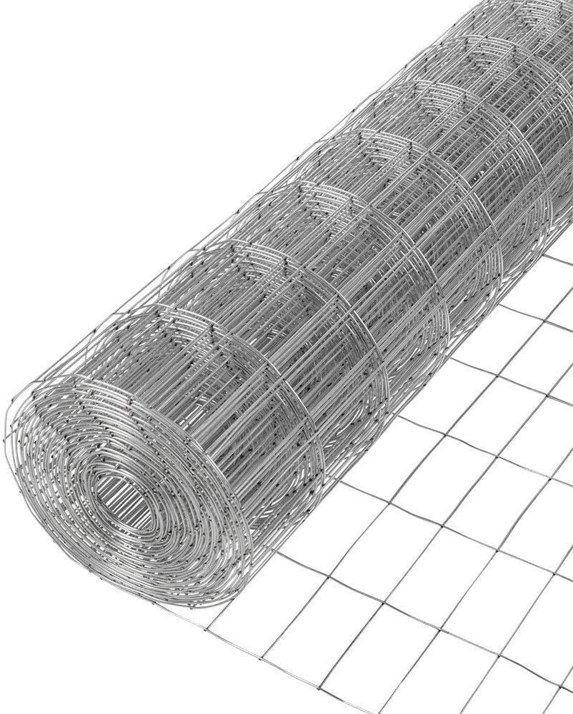 14 Gauge Galvanized Welded Wire Mesh 2 inch by 4 inch 5 ft. x 50 ft. R15063
